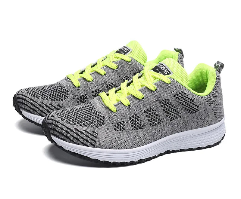 Lady's Breathable Soft Walking Sneakers Shoes