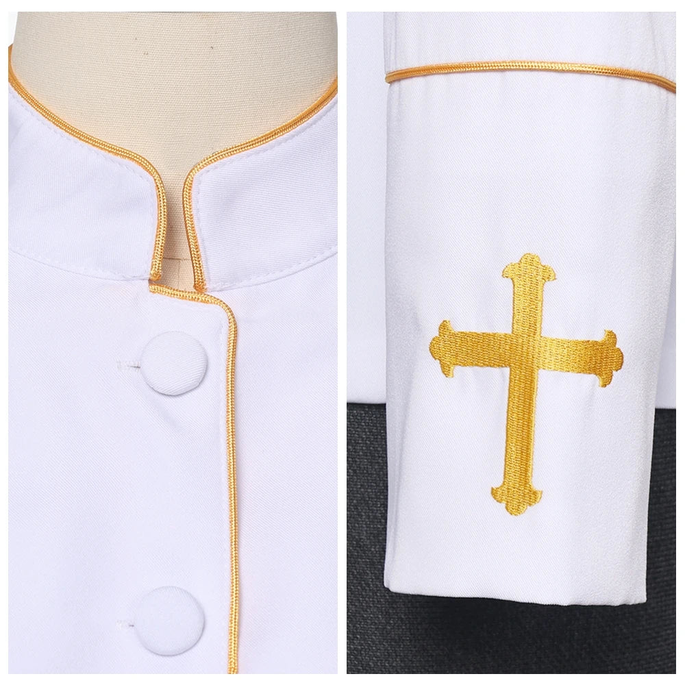 New Clergy Ministers Women Jacket Coat Top Church Wear