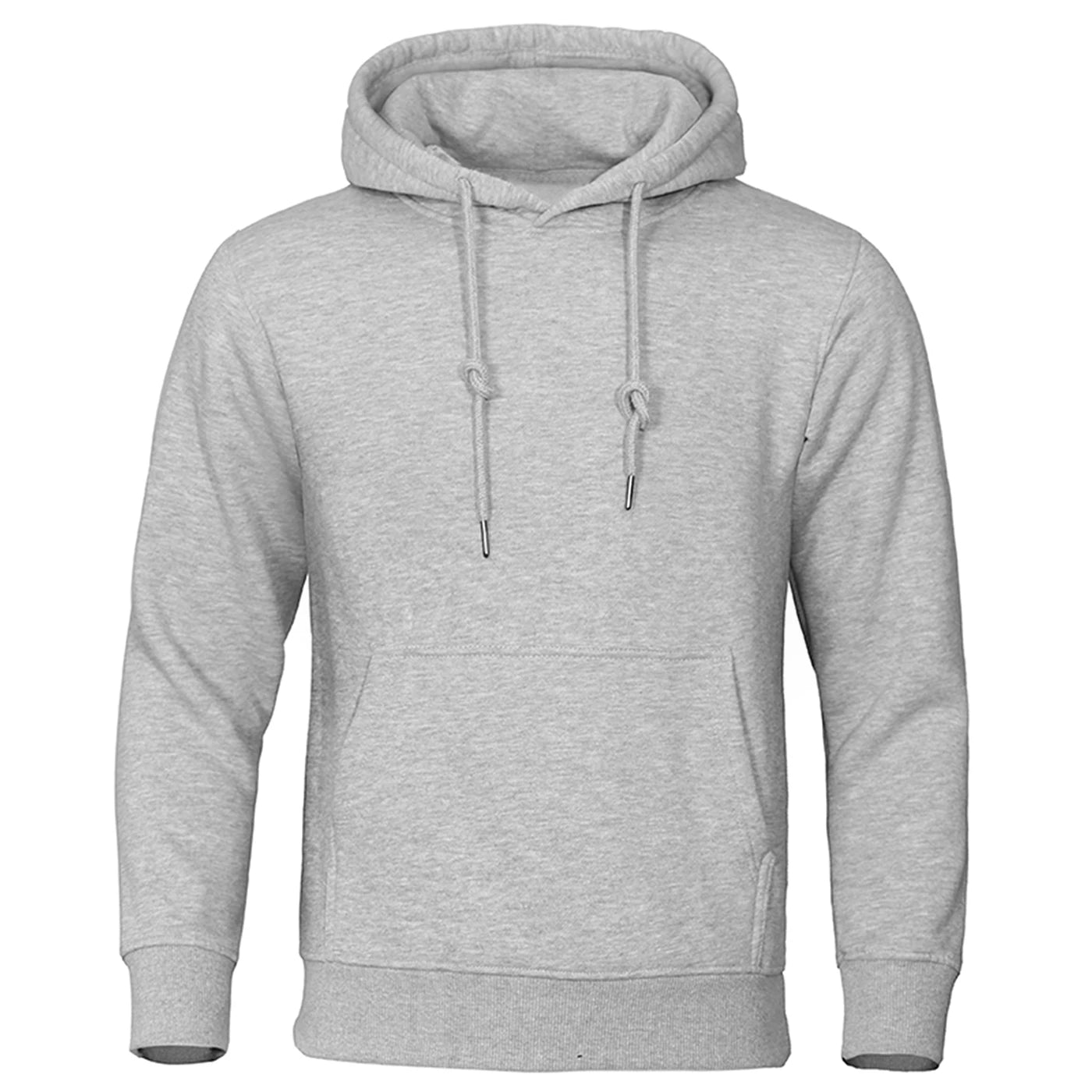 Man Casual Hoodie  Pull Over With Front Pocket