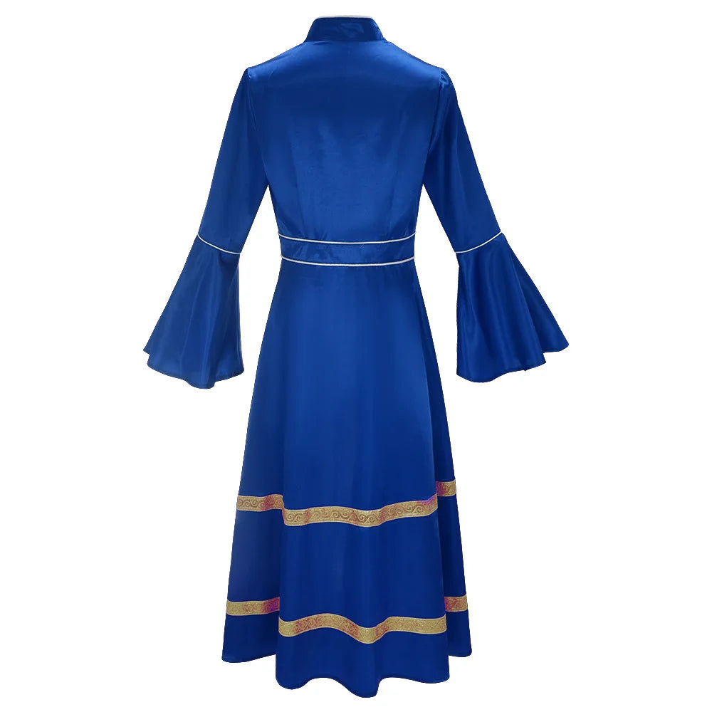Women Stylish Flar Cuffs Sleeves Clergy Preaching Robes