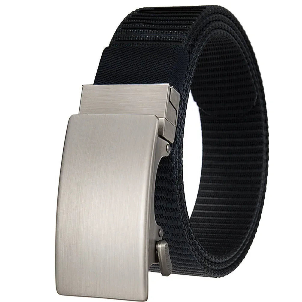 Nylon Buckle Men Tactical Automatic Army Belt