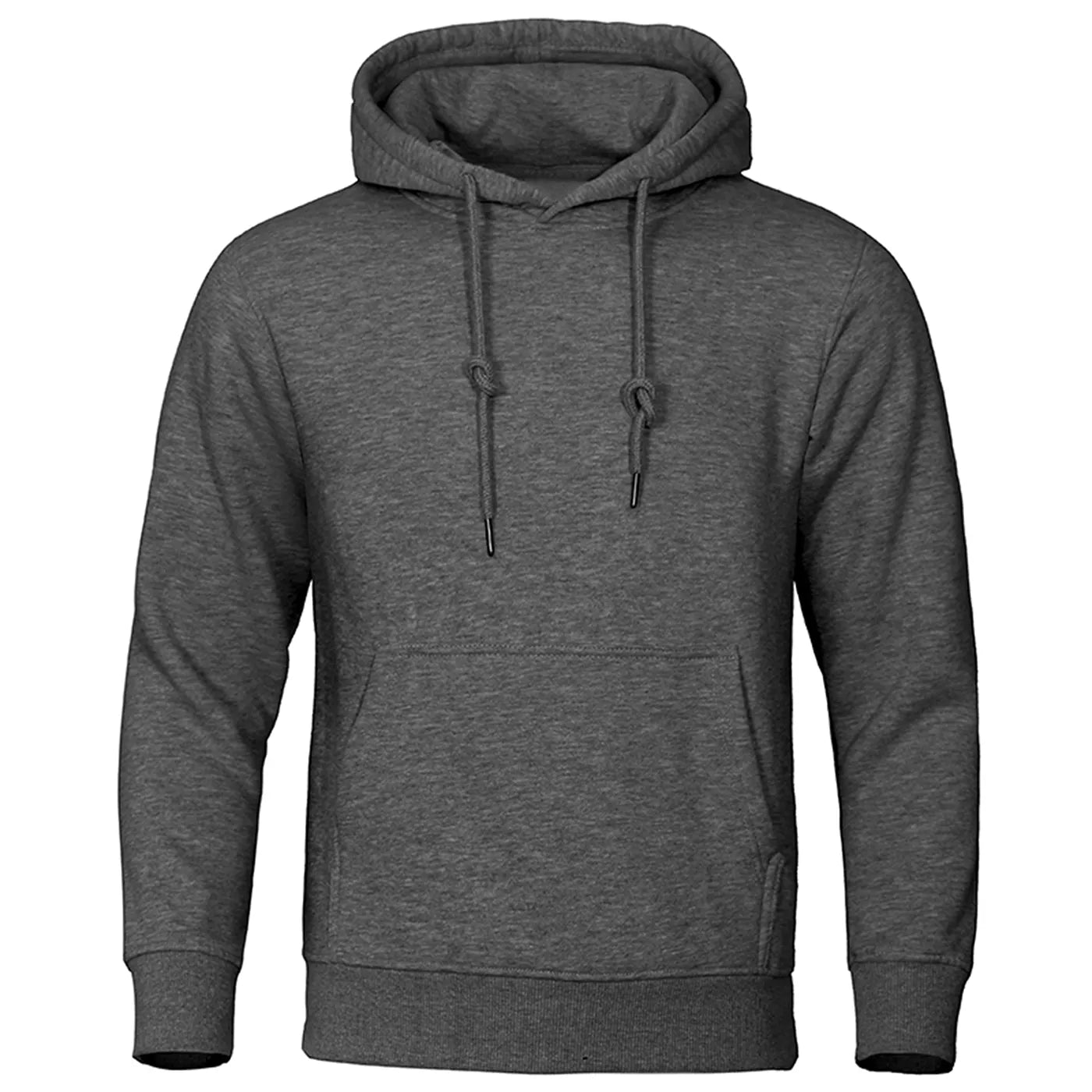 Man Casual Hoodie  Pull Over With Front Pocket