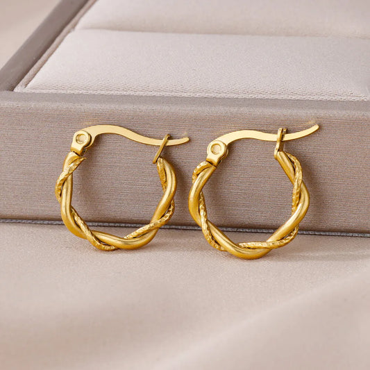 Women's Gold And Sliver Tone Earrings