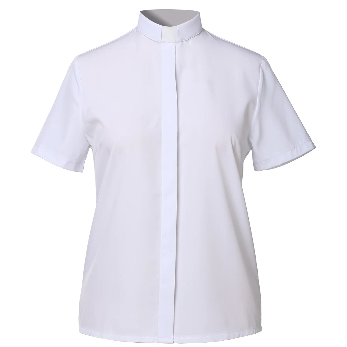 Tub Women Clergy Shirts Short and Long Sleeves Preachers Shirts Blouse