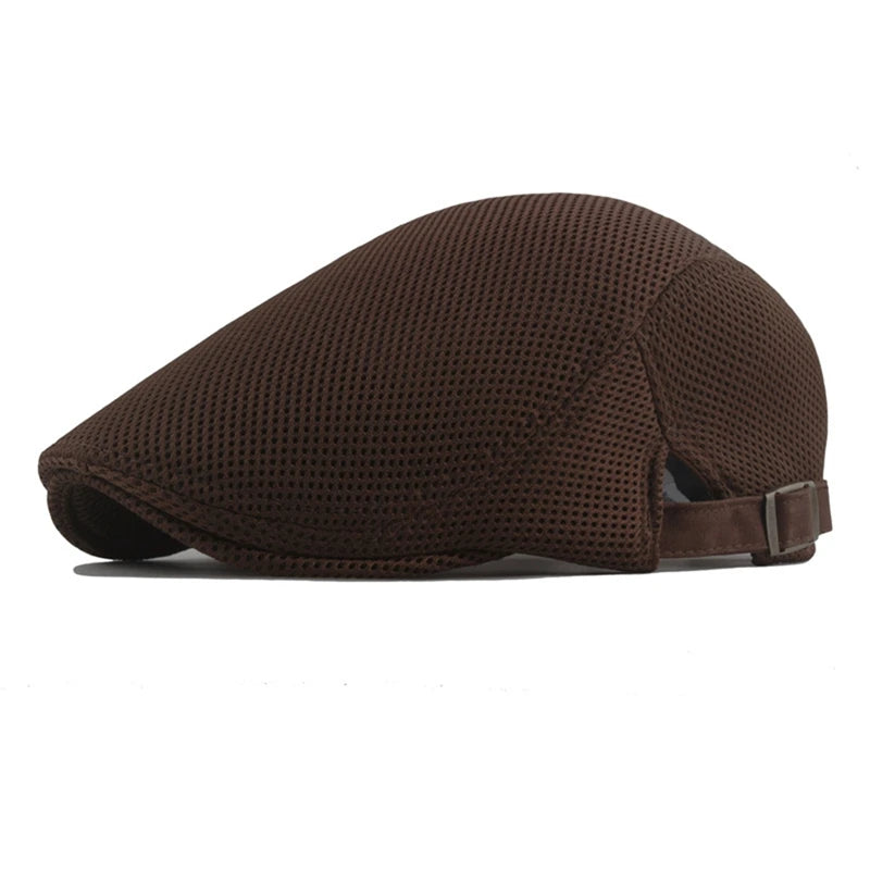 British Men Knitted Dress Bolo Hat Stylish Formal Adjustable Caps