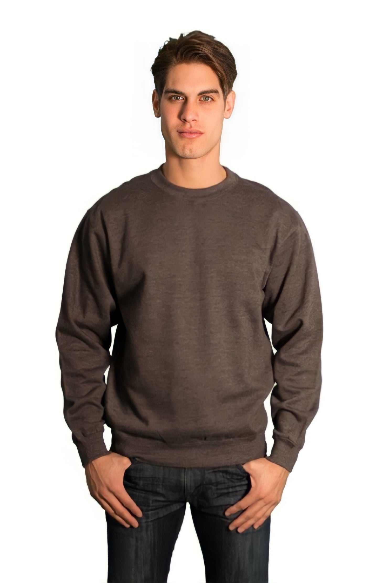 Men's Crew Neck Long Sleeves Sweat Shirt