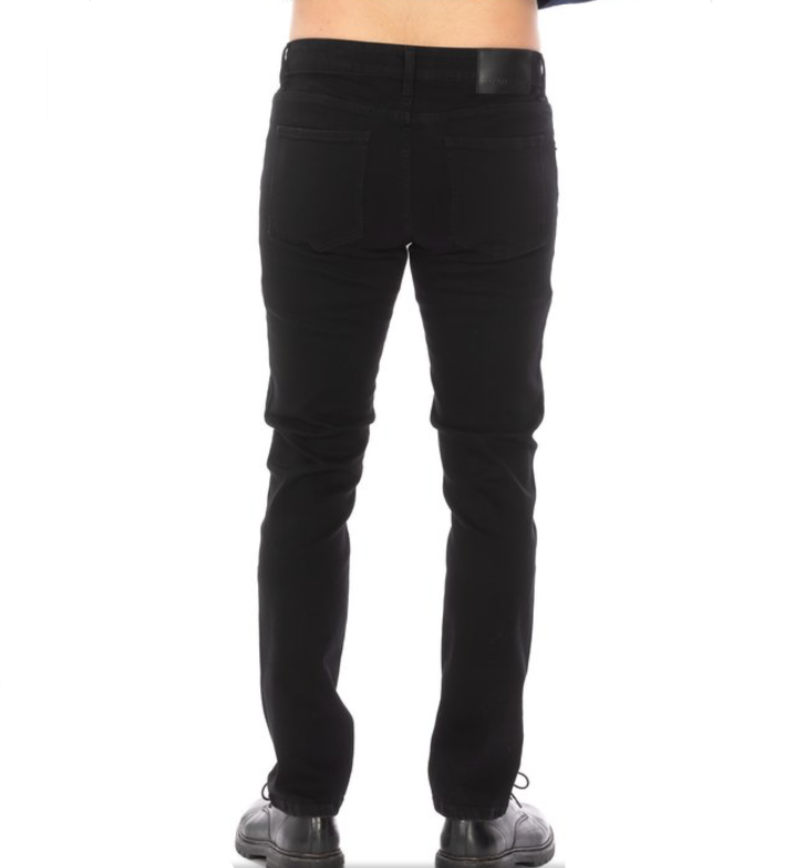 Men's Regular Fits High Rise Black Jeans  Denium Pants