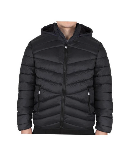 Men's Puffer Jacket With Hoodie