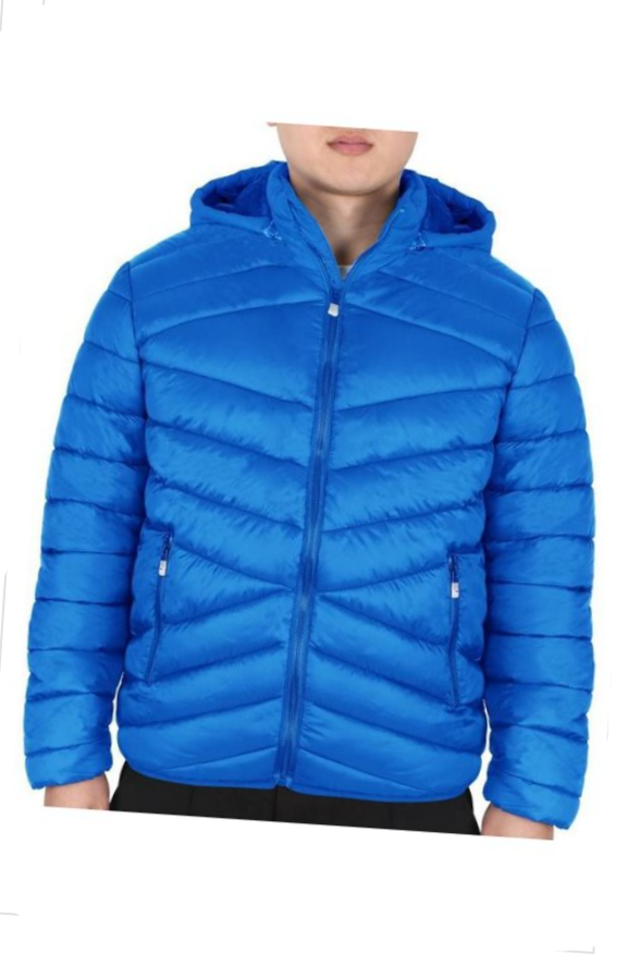 Men's Puffer Jacket With Hoodie