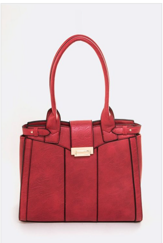 Lady's Stylish Leather Formal Office Work Shoulder Hand Bags