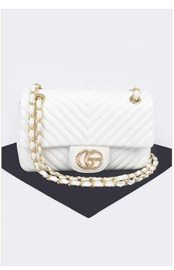 Quilted Woman Formal Shoulder Bags