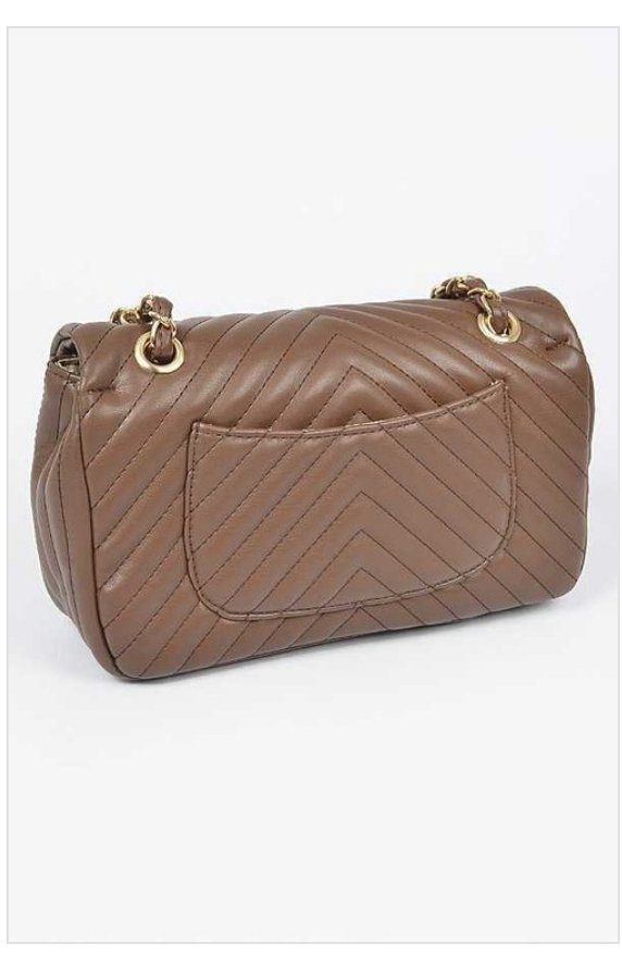 Quilted Woman Formal Shoulder Bags