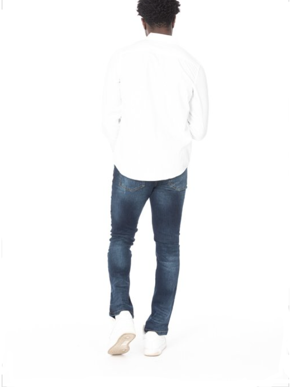 Long Sleeve Men Solid Shirt