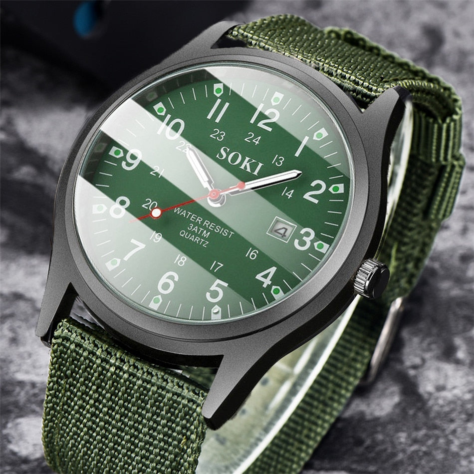 Men Quarity Luminous Hand Sport Watch