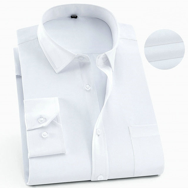 Long Sleeve Quality Classic Solid/ Plaid Shirts