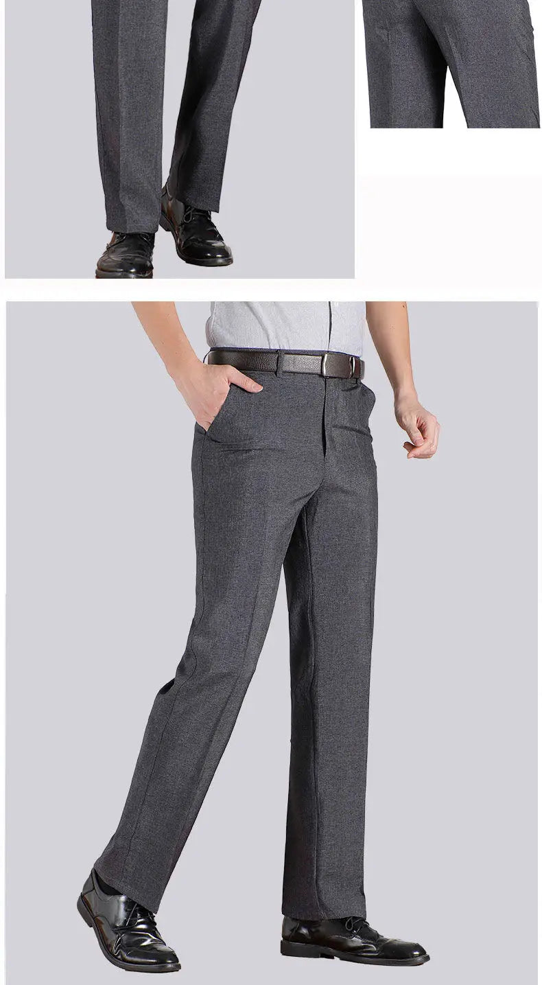 Men Formal Dress Work Office Pants