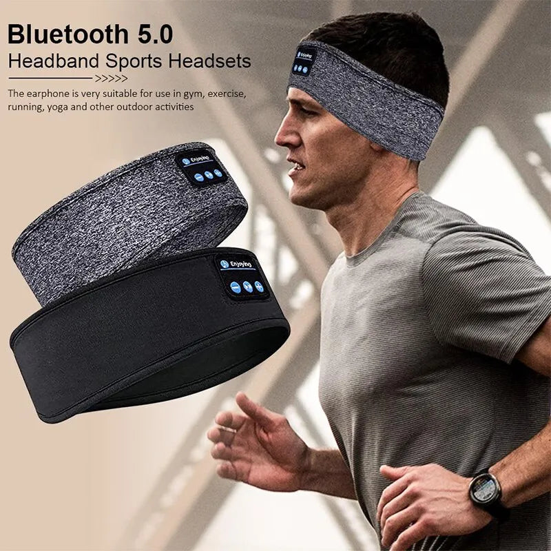 Wireless Headphone Bluetooth Earphones Sports Sleeping Women Headband