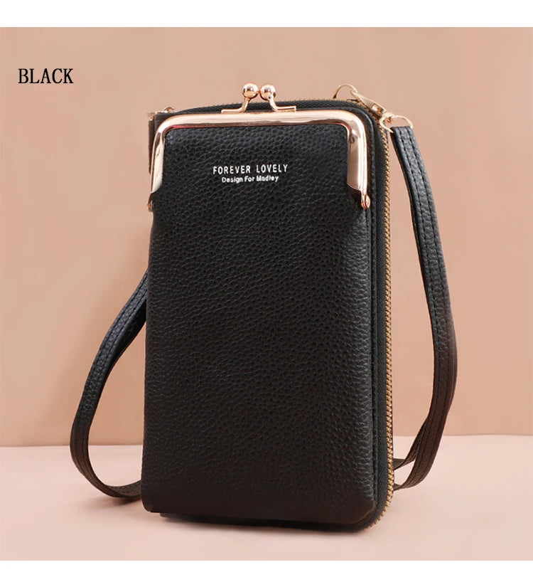 Small Crossbodybody Bag Women Mini Shoulder Clutch Hand Bag Purse Leather