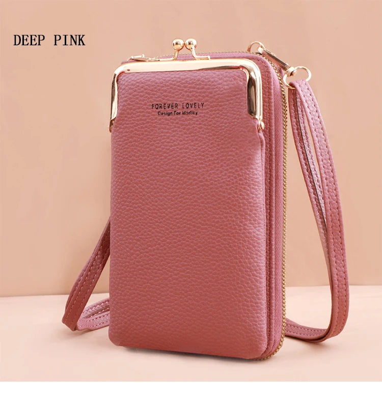 Small Crossbodybody Bag Women Mini Shoulder Clutch Hand Bag Purse Leather