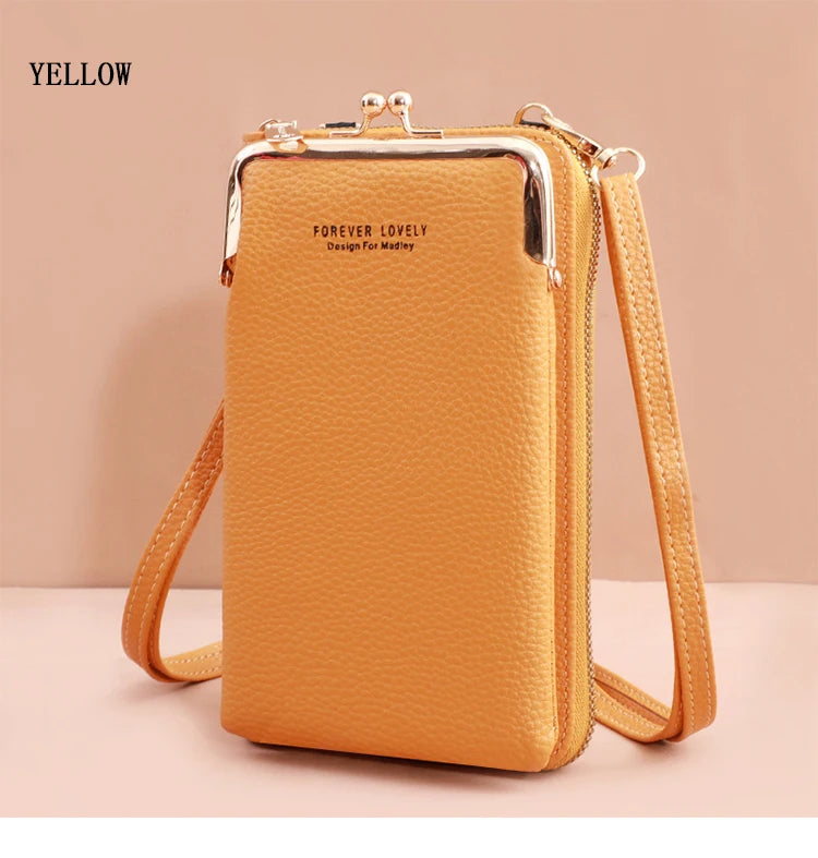 Small Crossbodybody Bag Women Mini Shoulder Clutch Hand Bag Purse Leather