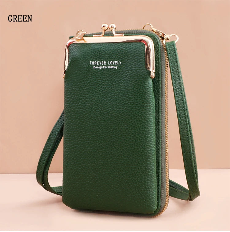 Small Crossbodybody Bag Women Mini Shoulder Clutch Hand Bag Purse Leather