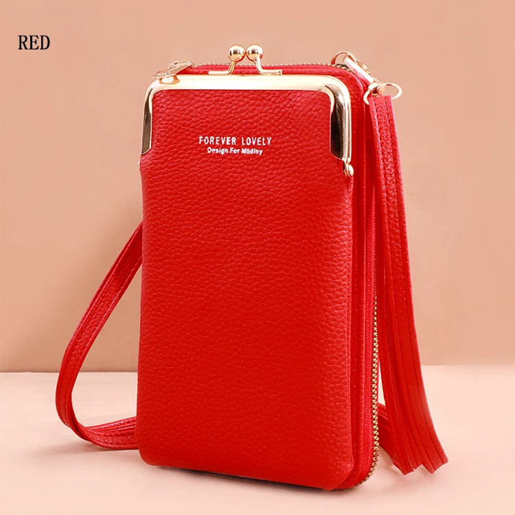 Small Crossbodybody Bag Women Mini Shoulder Clutch Hand Bag Purse Leather