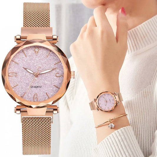 Lady Pink Quartz Formal Watch