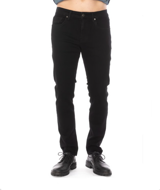 Men's Regular Fits High Rise Black Jeans  Denium Pants