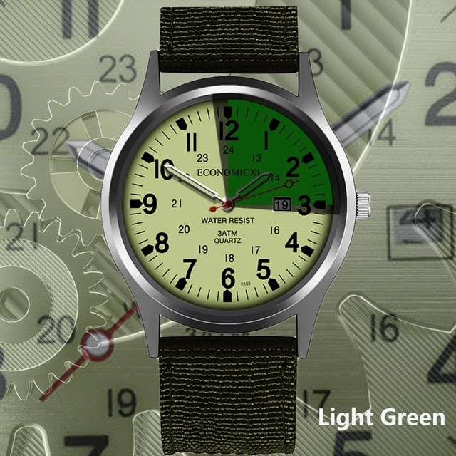 Men Quarity Luminous Hand Sport Watch