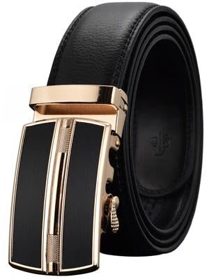 Men Luxury Genune Leather Belt And Buckle