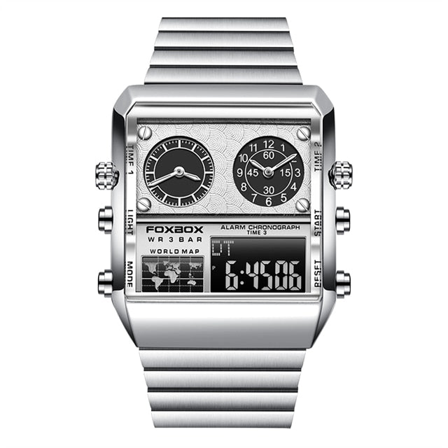 Luxury Men Quartz Digital Watch Creative Sport Wrist Watch